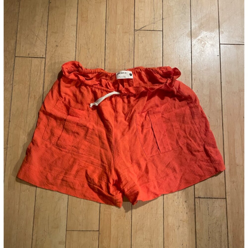 Tencel Seersucker Cargo Shorts